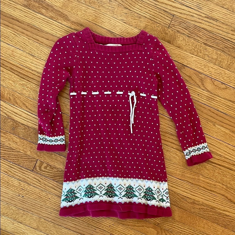 Heirloom Cozy Red Knit Dress